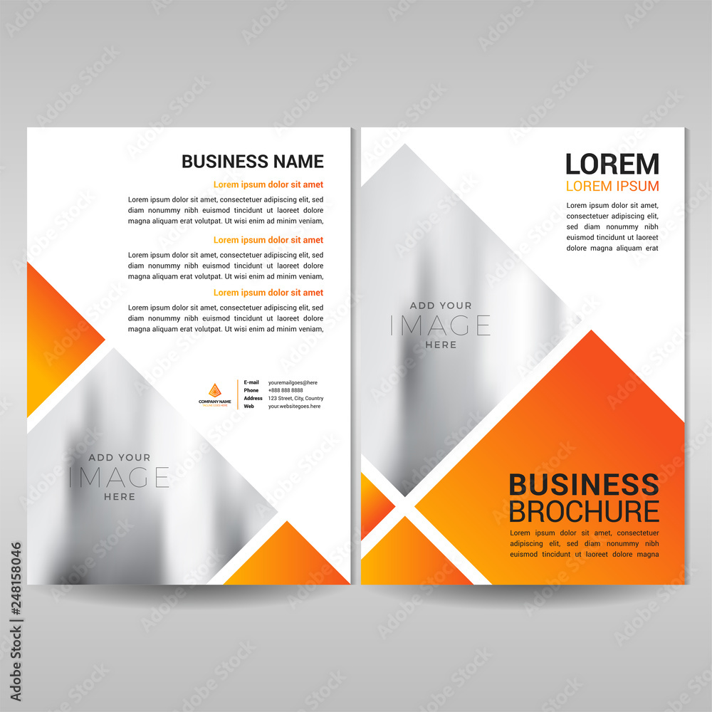 Corporate brochure template