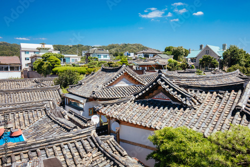 Bukchon Hanok Village in South Korea