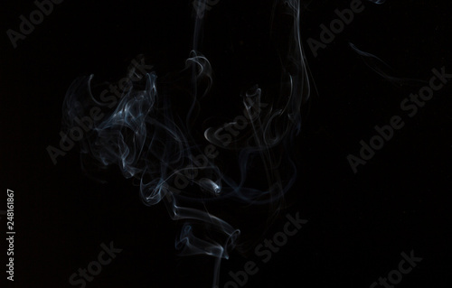 Fototapeta Naklejka Na Ścianę i Meble -  generic smoke on the black 