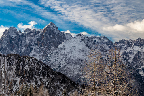 Wallpaper Mural winter day in the alps of Friuli Venezia-Giulia Torontodigital.ca