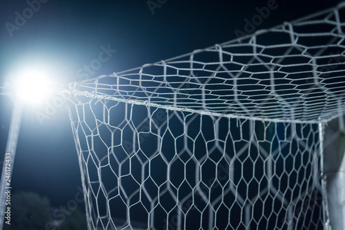white football net
