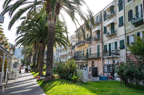 Palmen Allee at Italy's most beautiful beach