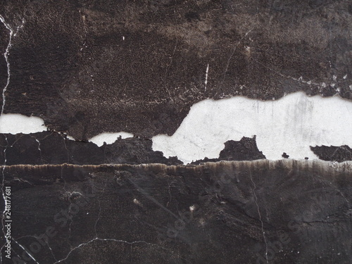 Burned wall texture and background