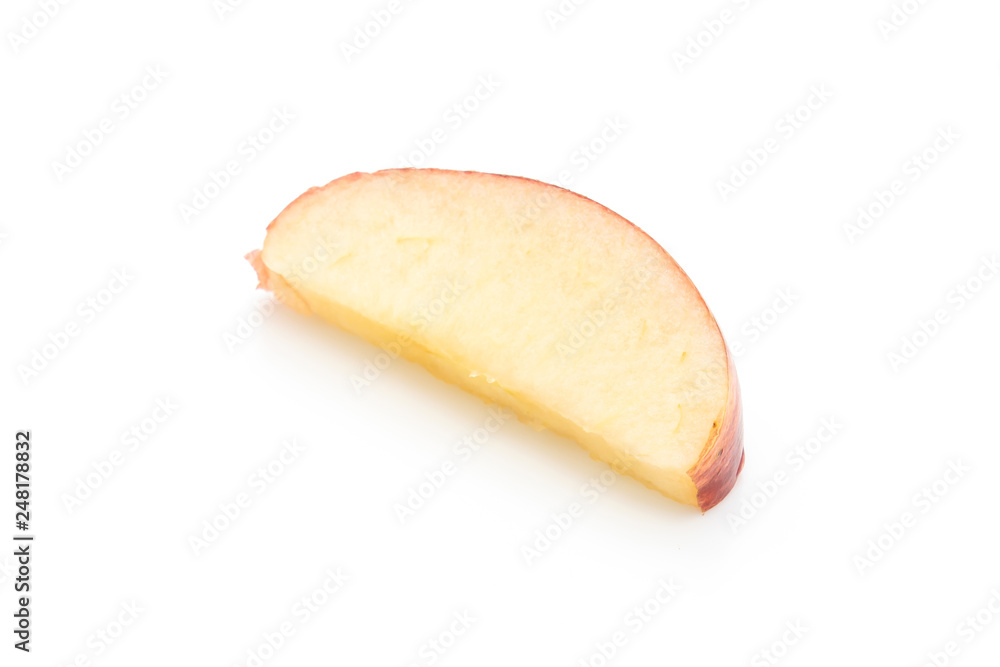 fresh red apples sliced fresh red apples sliced