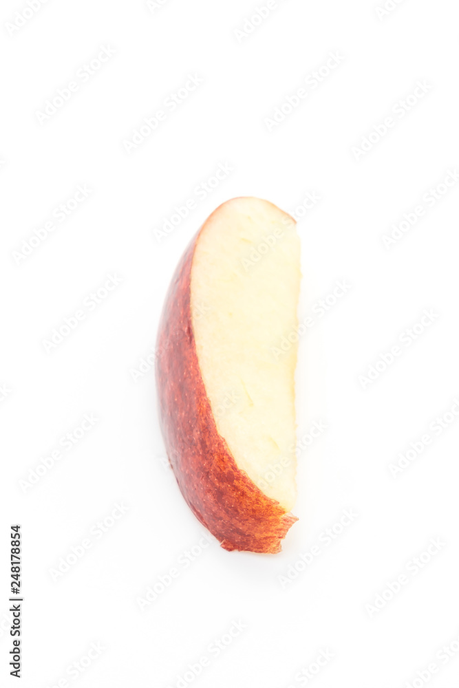 fresh red apples sliced fresh red apples sliced