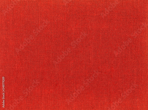 布テクスチャ 赤色の背景