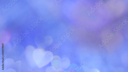 freworks with blue bokeh