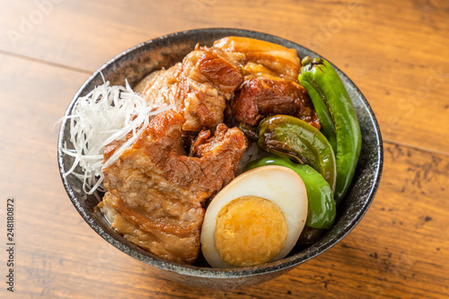柔らか煮豚 豚の角煮 Soft boiled pork cuisine