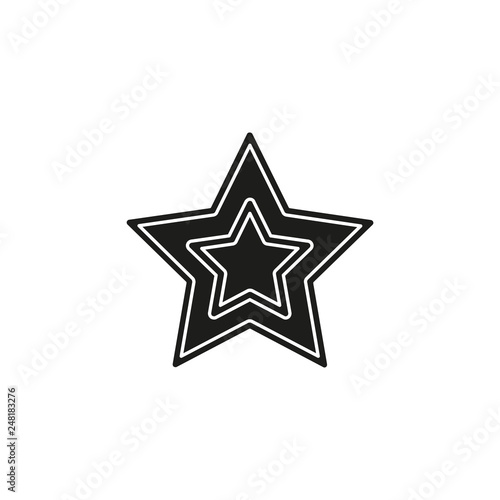 add to favorites icon - favorites button  star symbol - internet bookmark sign