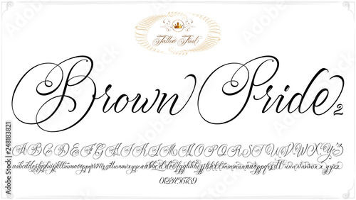 Brown Pride Font
