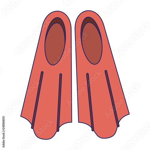 diving fins equipment