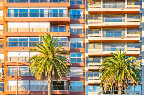 Waterfront Apartment Buildings, Montevideo, Uruguay © danflcreativo