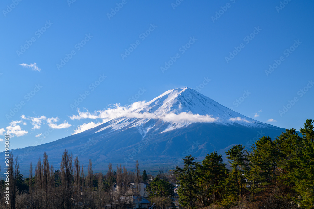 Landscape of Fuji Mountain,Yamanashi, Japan