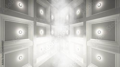 Abstract tunnel, abstract l...