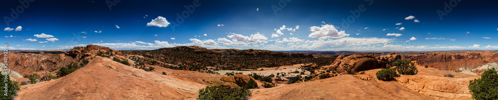 360 Grad Panorama im Canyonlands Nationalpark, Utah