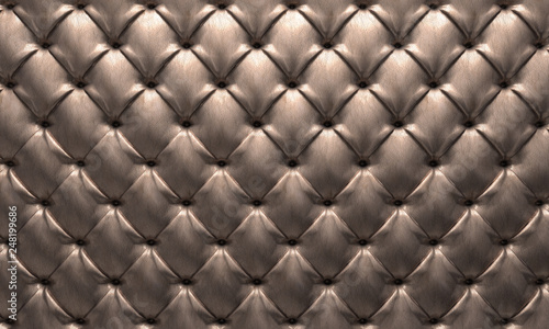 leather tufted background