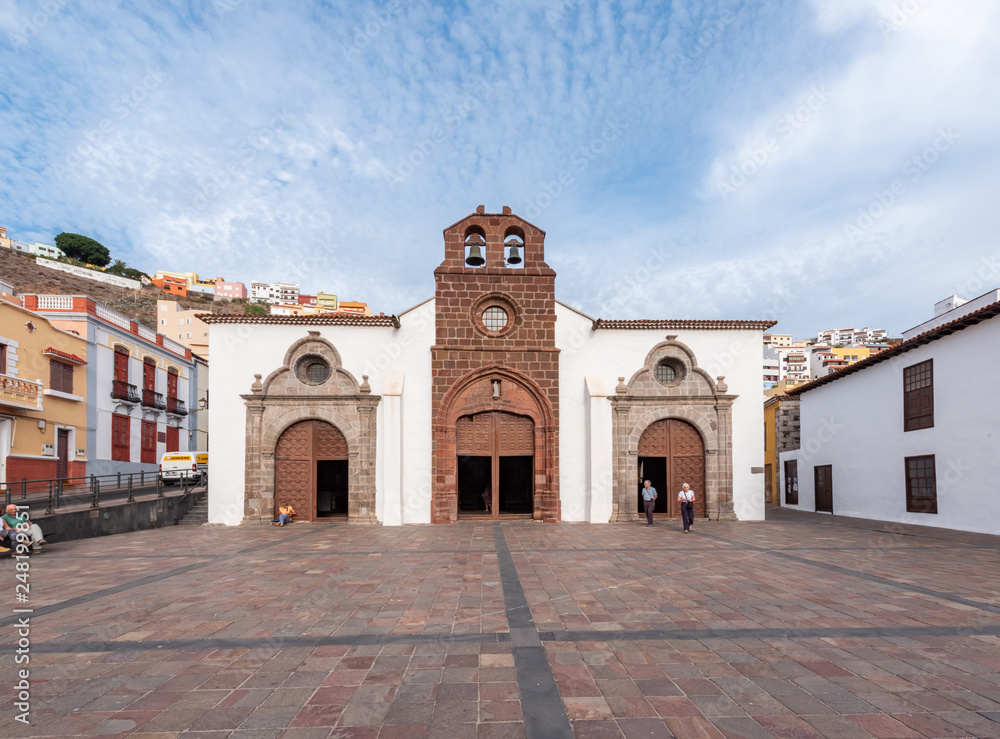 Obraz premium church in la gomera canarias