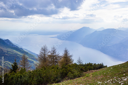 View of lake Garda from Monte Baldo © Tomtsya