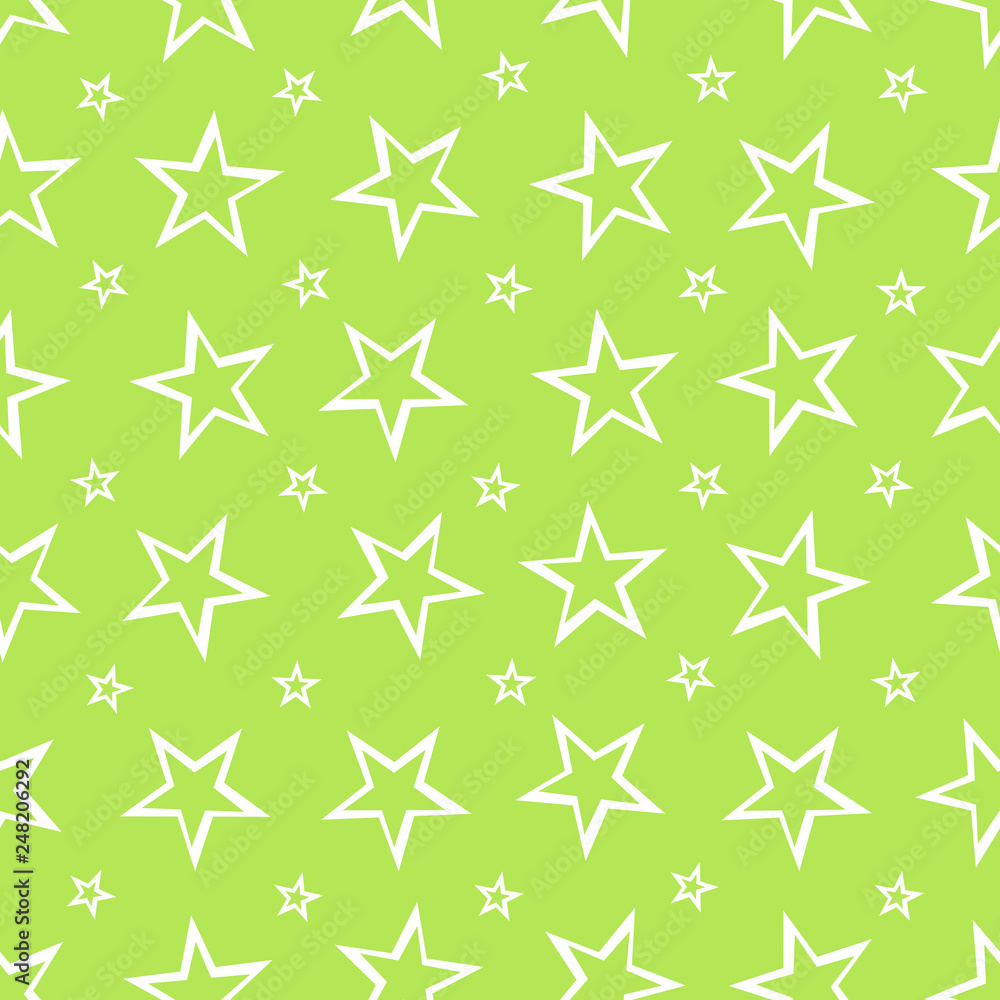 Obraz premium Stars pattern seamless background