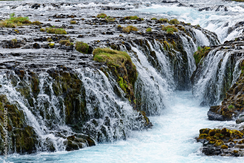 am Bruarfoss, Island