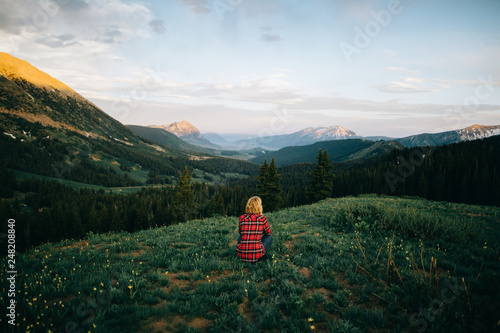landscape in the mountains