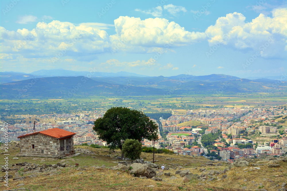 Widok z Pergamon, Turcja