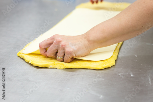 processing of puff pastry