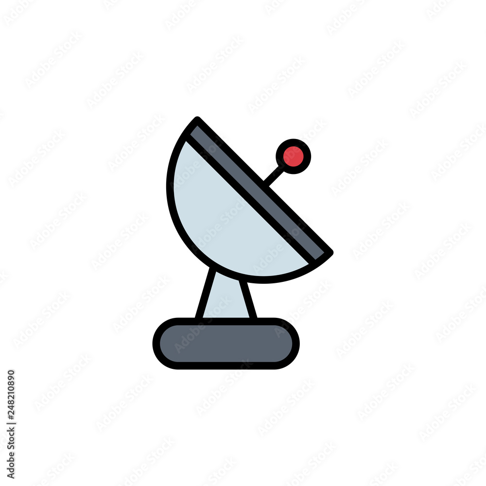 Fototapeta premium Antenna vector icon sign symbol