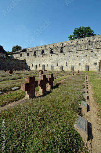 soldatenfriedhof in kloster arnsburg photo