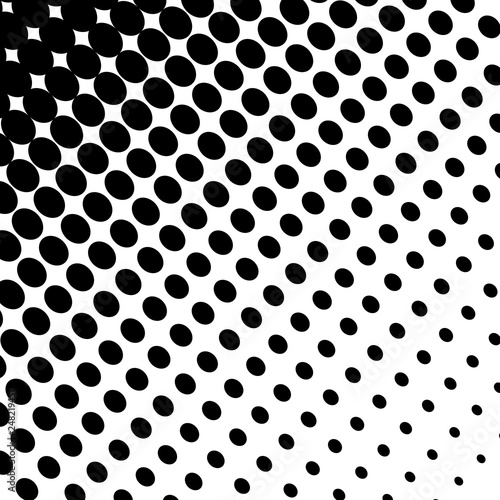 Gradient halftone dots vect...