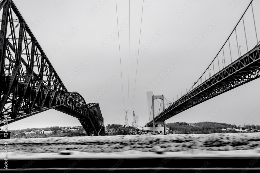 Fototapeta premium Quebec's bridges