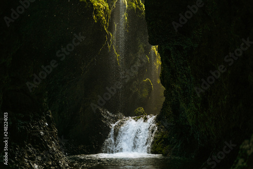 Hidden fall