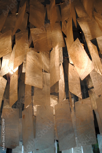 capiz shell light chandelier