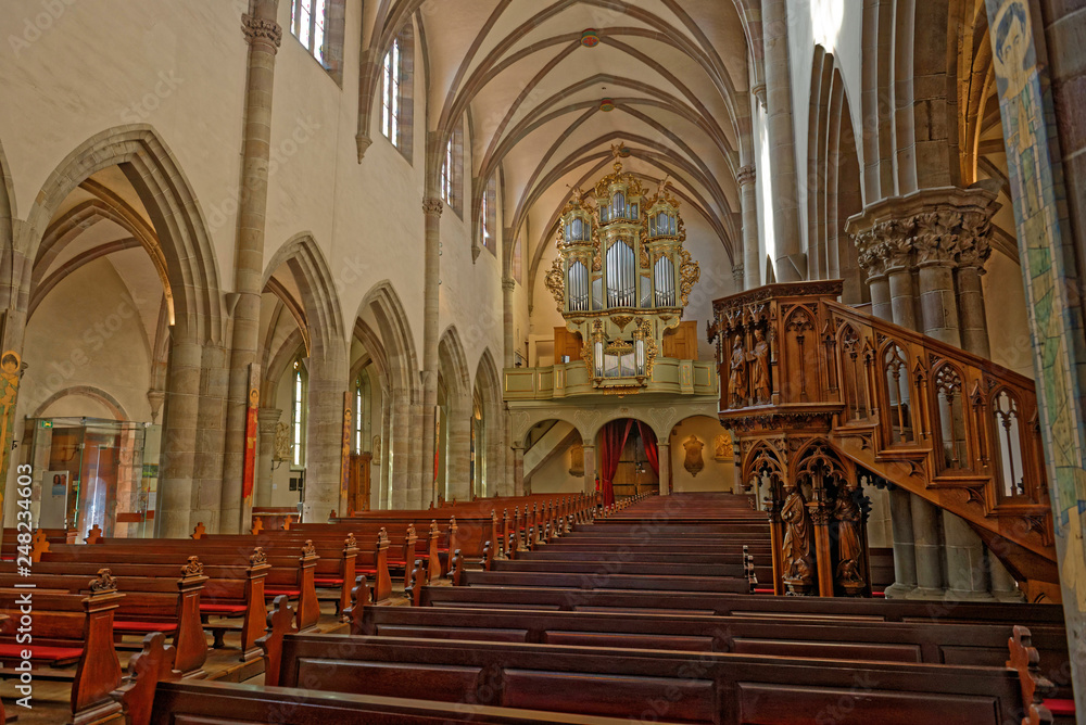 Église Saint-Grégoire, Ribeauvillé, Haut-Rhin, Alsace, Grand Est, France