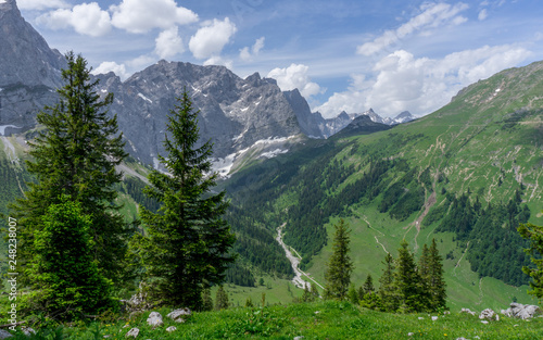 Beautiful alpine valley © Emil
