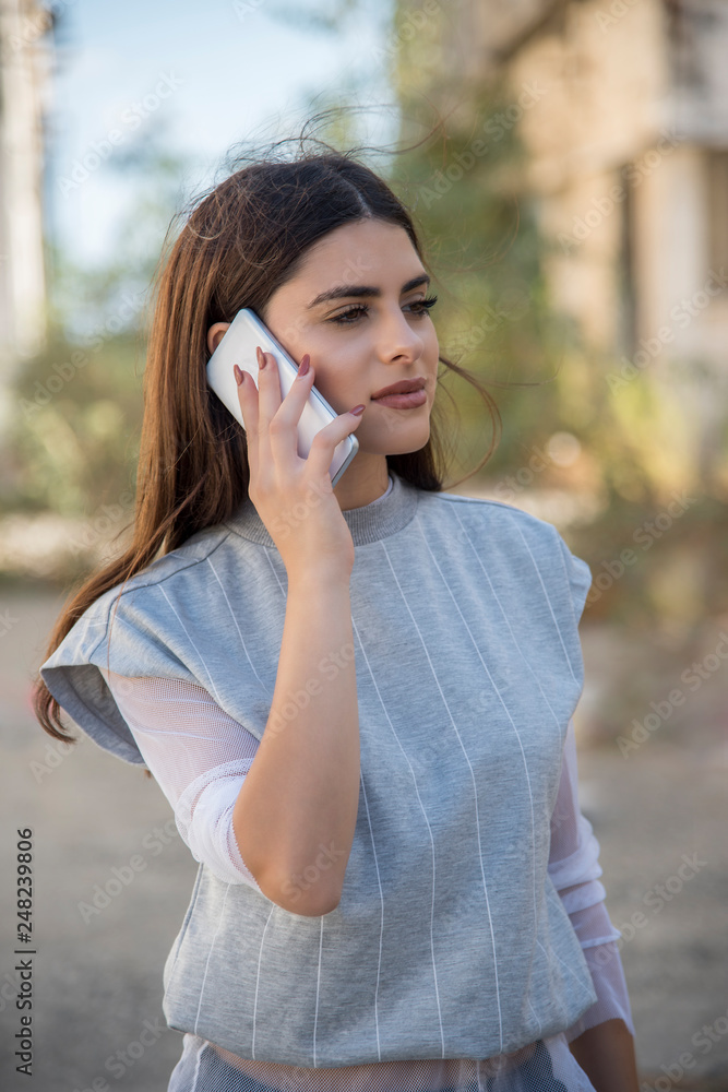 Making some urgent phone calls.