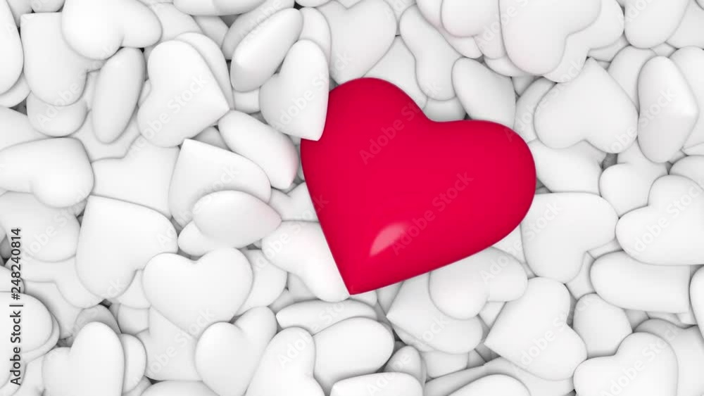 vidéo coeur saint valentin