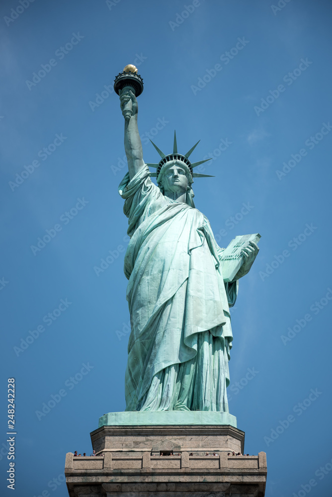 Fototapeta premium Statua Wolności na tle nieba