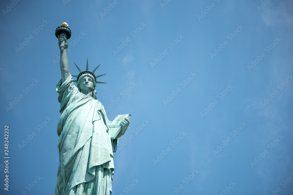 Fototapeta premium Statua Wolności na tle nieba