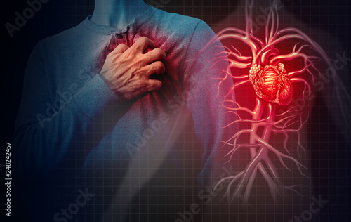 фотографія Heart Attack Concept