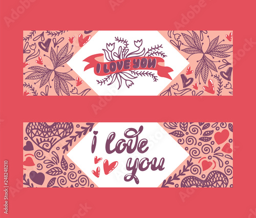 Love lettring vector lovely calligraphy lovable sign sketch iloveyou on Valentines day beloved card illustration backdrop set of love decor typography background banner