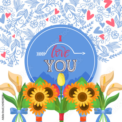 Love lettring vector lovely calligraphy lovable sign sketch iloveyou on Valentines day beloved card illustration backdrop set of love decor typography background banner