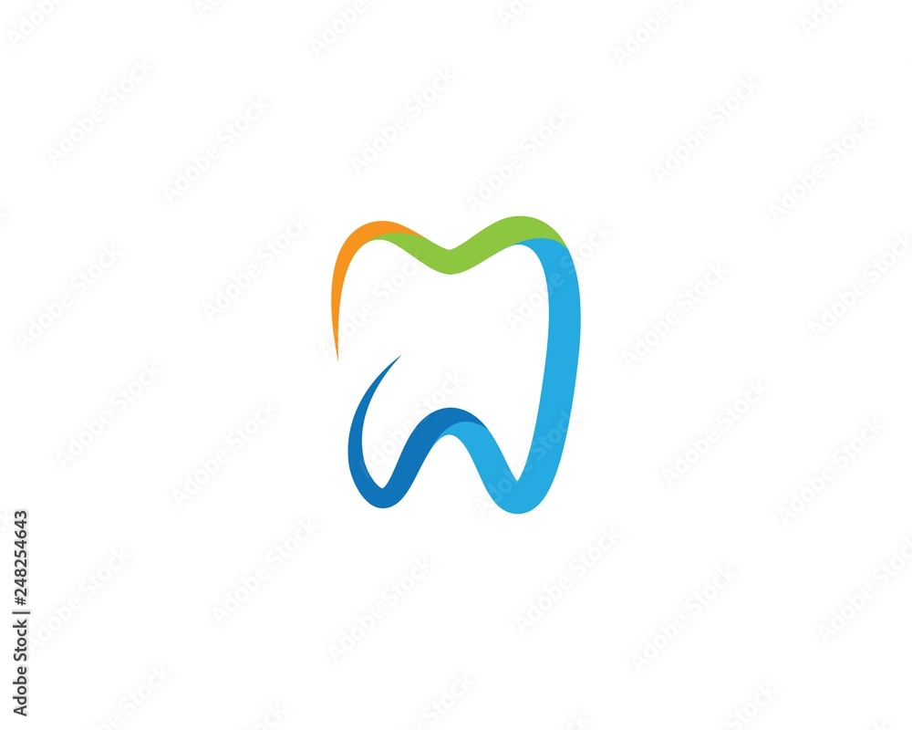 Dental logo template vector illustration icon design Dental logo template vector illustration icon design