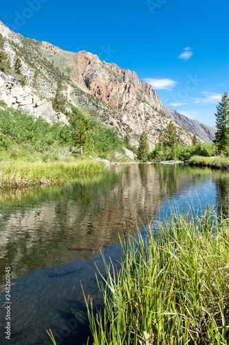 McGee Creek Canyon in the summertime, near Mammoth Lakes, California in the Eastern Sierra