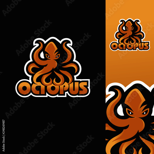 Octopus Logo Templates