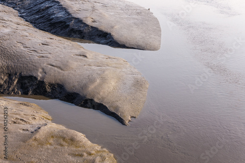 Landscape of Sorae Pugu tidal flat in Korea, 2019 photo