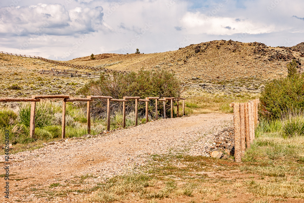 Various Fences on  Land in Wyoming