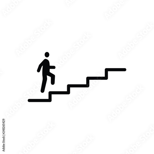 Black solid icon for beginner  starter  