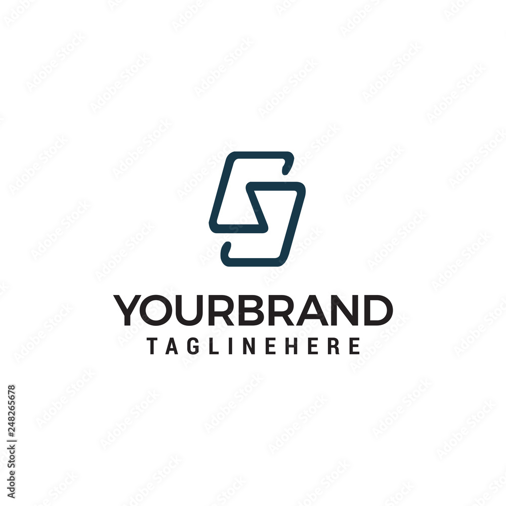 Letter S logo design concept template Letter S logo design concept template
