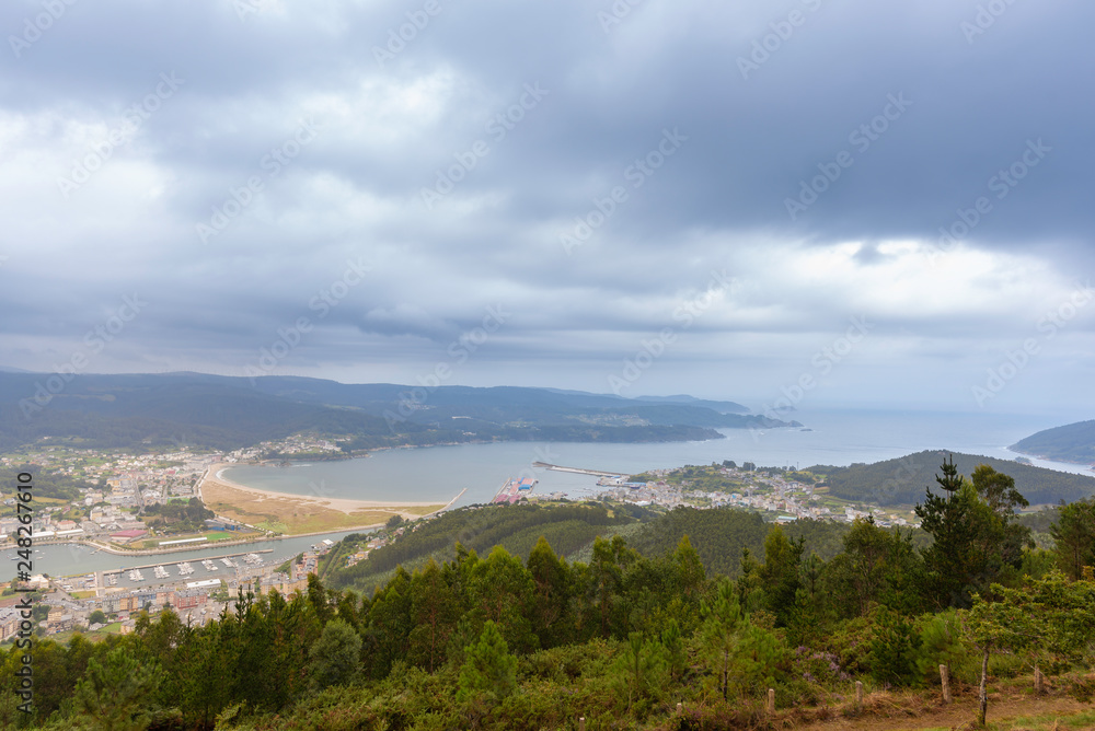 View from San Roque viewpoint (Viveiro, Lugo - Spain).